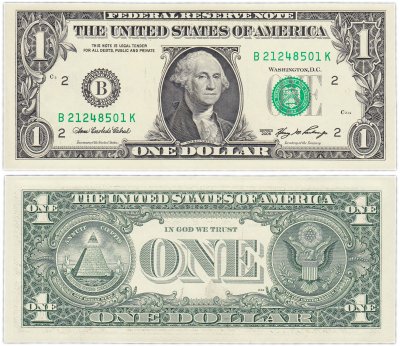 купить США 1 доллар 2006 (Pick 523a) B-Нью Йорк