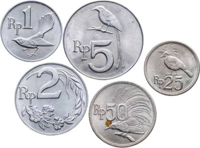 купить Индонезия набор монет 1970-1971 (5 штук)