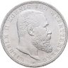 Купить Германская империя (Вюртемберг) 5 марок (mark) 1907 в слабе Монетник.ру AU det.