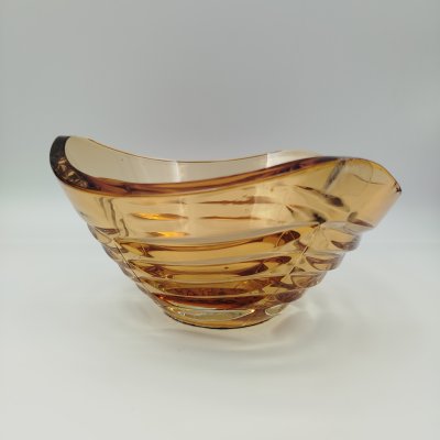 купить Фруктовница "Корзиночка", автор А.И. Маева, хрусталь, Ленинградский завод художественного стекла (ЛЗХС), СССР, 1960-1980 гг.