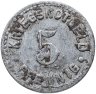 Купить Германия "Троссинген" 5 пфеннигов 1918 нотгельд