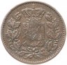 Купить Гермния, Бавария 1 пфенниг 1863
