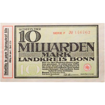 купить Германия 10000000 (10 миллионов) марок 1923