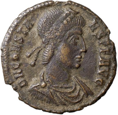 купить Римская Империя. Констант [337-350] 1/2 Центенионалия. бронза. 348-350 Сисция