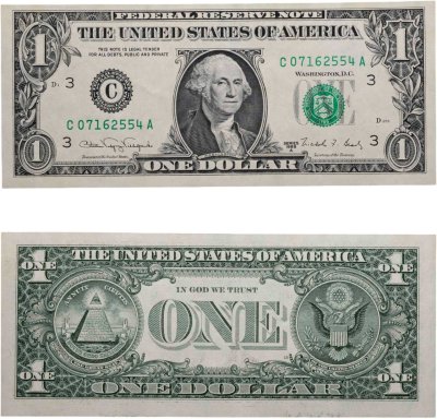 купить США 1 доллар 1988A (Pick 480b) C-Филадельфия