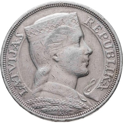 купить Латвия 5 латов (lati) 1929