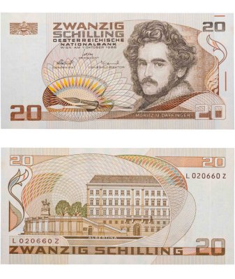 купить Австрия 20 шиллингов 1986 года P-148