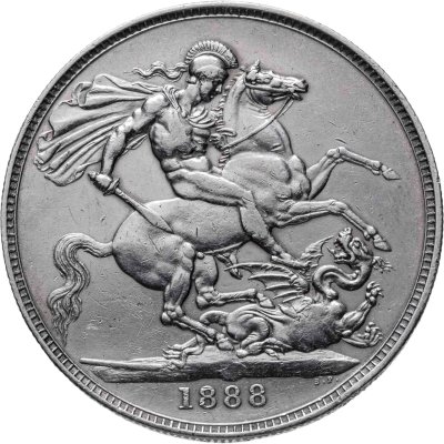 купить Великобритания 1 крона 1890
