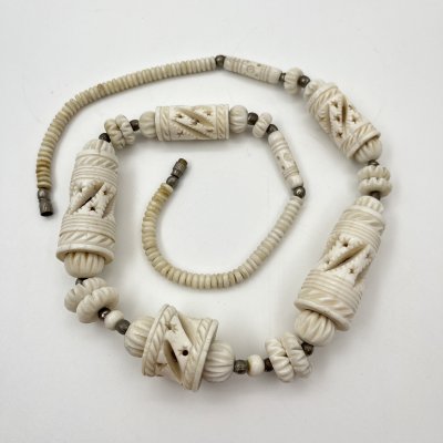 купить Бусы, кость, резьба, сплав металлов, Азия, 1970-1990 гг.