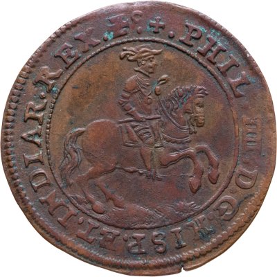 купить Испанские Нидерланды жетон 1651 "Герцогство Брабант - Филипп IV"