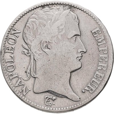 купить Франция 5 франков (francs) 1812 с портретом Наполеона I Бонапарта