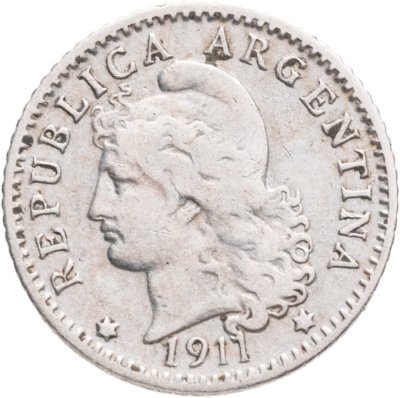 купить Аргентина 5 сентаво (centavos) 1911