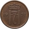 Купить Норвегия 2 эре (ore) 1957