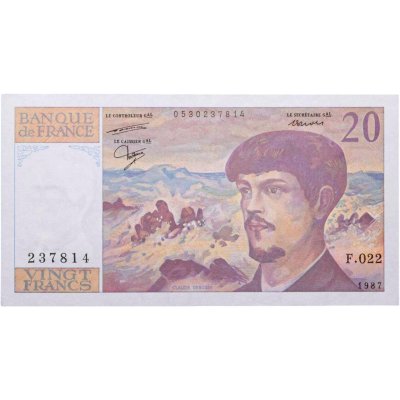 купить Франция 20 франков 1987 (Pick 151b)