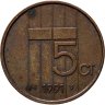 Купить Нидерланды 5 центов (cents) 1991