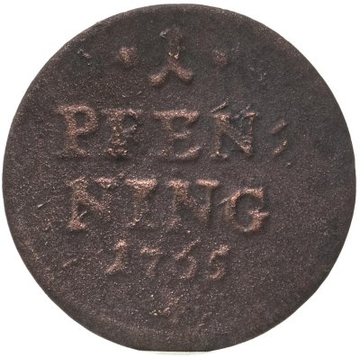 купить Германия, Бавария 1 пфенниг 1765