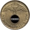 Купить Германия (Третий Рейх) 5 рейхспфеннигов 1938 "А"