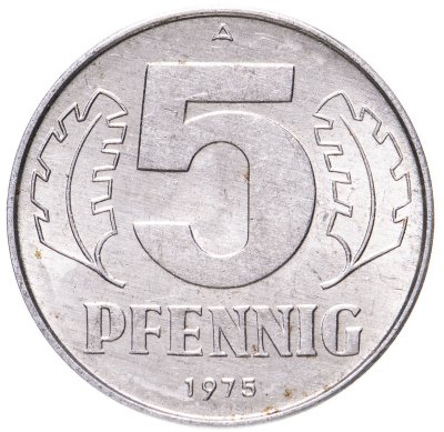 купить Германия (ГДР) 5 пфеннигов 1975