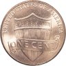 Купить США 1 цент 2010 D [KM#468] "Lincoln Cent. Реверс щита"