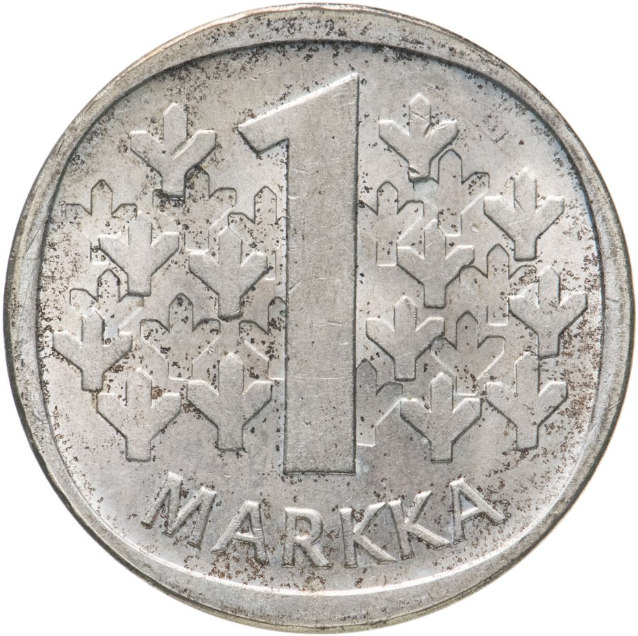 купить Финляндия 1 марка (markka) 1965 S