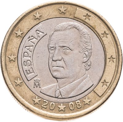 купить Испания 1 евро (euro) 2007-2008