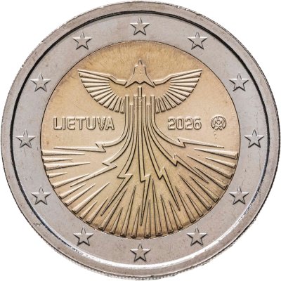 купить Литва 2 евро 2026 Литовская энергетическая независимость