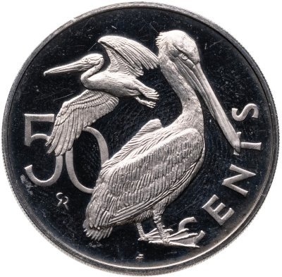 купить Британские Виргинские острова 50 центов (cents) 1973