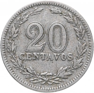 купить Аргентина 20 сентаво (centavos) 1907