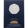 Купить Фолклендские острова 50 пенсов 2024 Рождественский пингвин в коинкарте