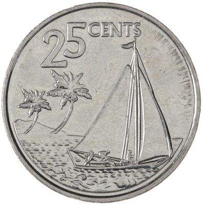 купить Багамы 25 центов (cents) 2015