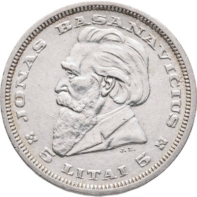 купить Литва 5 лит 1936
