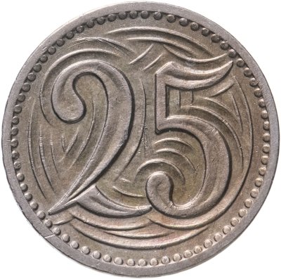 Купить Чехословакия 25 геллеров (haleru) 1933