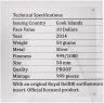 Купить Острова Кука 10 долларов 2014 "Фарфор Delft - Корабль. Ост-индская кампания ", в футляре с сертификатом