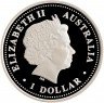 Купить Австралия 1 доллар 2009 "100-лет экспедиции на Южный магнитный полюс"