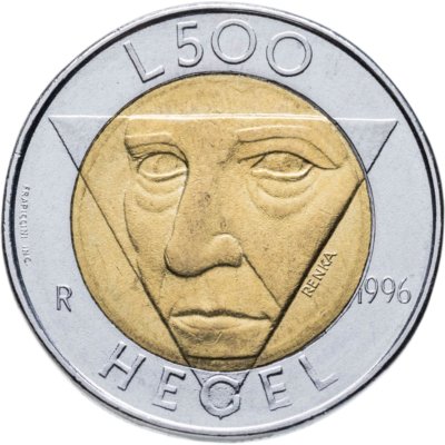 купить Сан-Марино 500 лир 1996 Фридрих Гегель