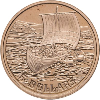 купить Канада, 5 долларов (dollars) 1999 Винланд