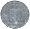 Купить Бельгия 1 франк (franc) 1944 Надпись - 'BELGIE - BELGIQUE'