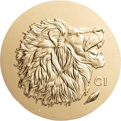 купить Острова Кука 5 долларов 2025 "Древняя Греция Лев" с сертификатом