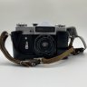 Купить Фотоаппарат "Зенит-Е"  с объективом "Индустар-50-2"в оригинальном кофре, металл, стекло, пластик, кожа, Красногорский механический завод (КМЗ), СССР, 1969 г.
