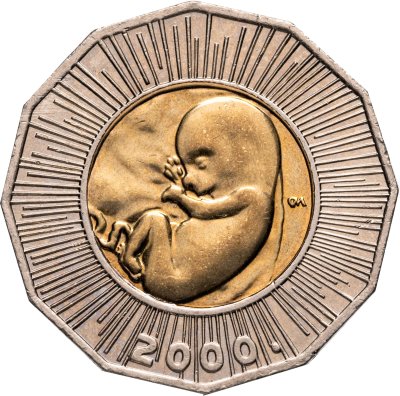 купить Хорватия 25 кун (kuna) 2000 "Рождение нового тысячелетия"