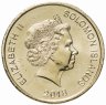 Купить Соломоновы Острова 2 доллара (dollars) 2018 "40 лет Независимости"