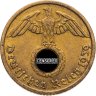 Купить Германия (Третий рейх) 10 рейхспфеннигов (reichspfennig) 1939 F