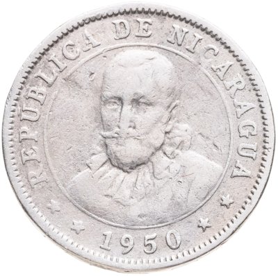 купить Никарагуа 10 сентаво (centavos) 1950