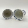 Купить Пашотницы "Луковый узор" (Zwiebelmuster, Indish Blau) на 2 персоны (в подборе), фарфор, роспись, Западная Европа, 1970-1990 гг.