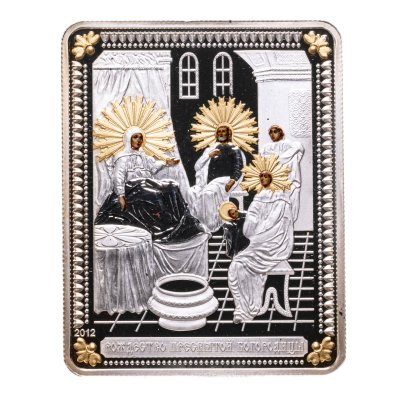 купить Острова Кука 5 долларов 2012 «Русские иконы - Рождество Богородицы»