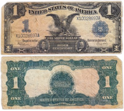 купить США 1 доллар 1899 series 1899 (Pick 338) Speelman-White