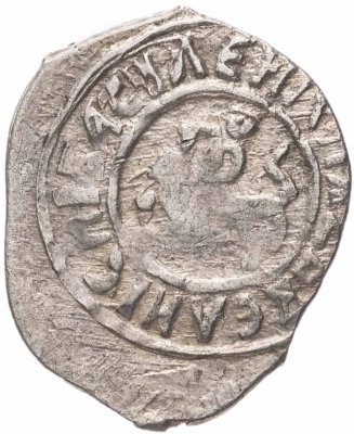 купить Василий Дмитриевич и/или Василий Васильевич, Денга 1423-1425гг. Великое Княжество Московское (номер 1700А по ГП2) R8