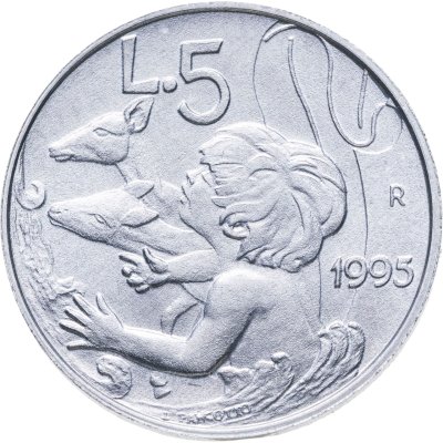 купить Сан-Марино 5 лир 1995
