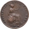 Купить Великобритания 1/2 пенни (penny) 1844