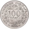 Купить Западная Африка (BCEAO) 100 франков (francs) 1975